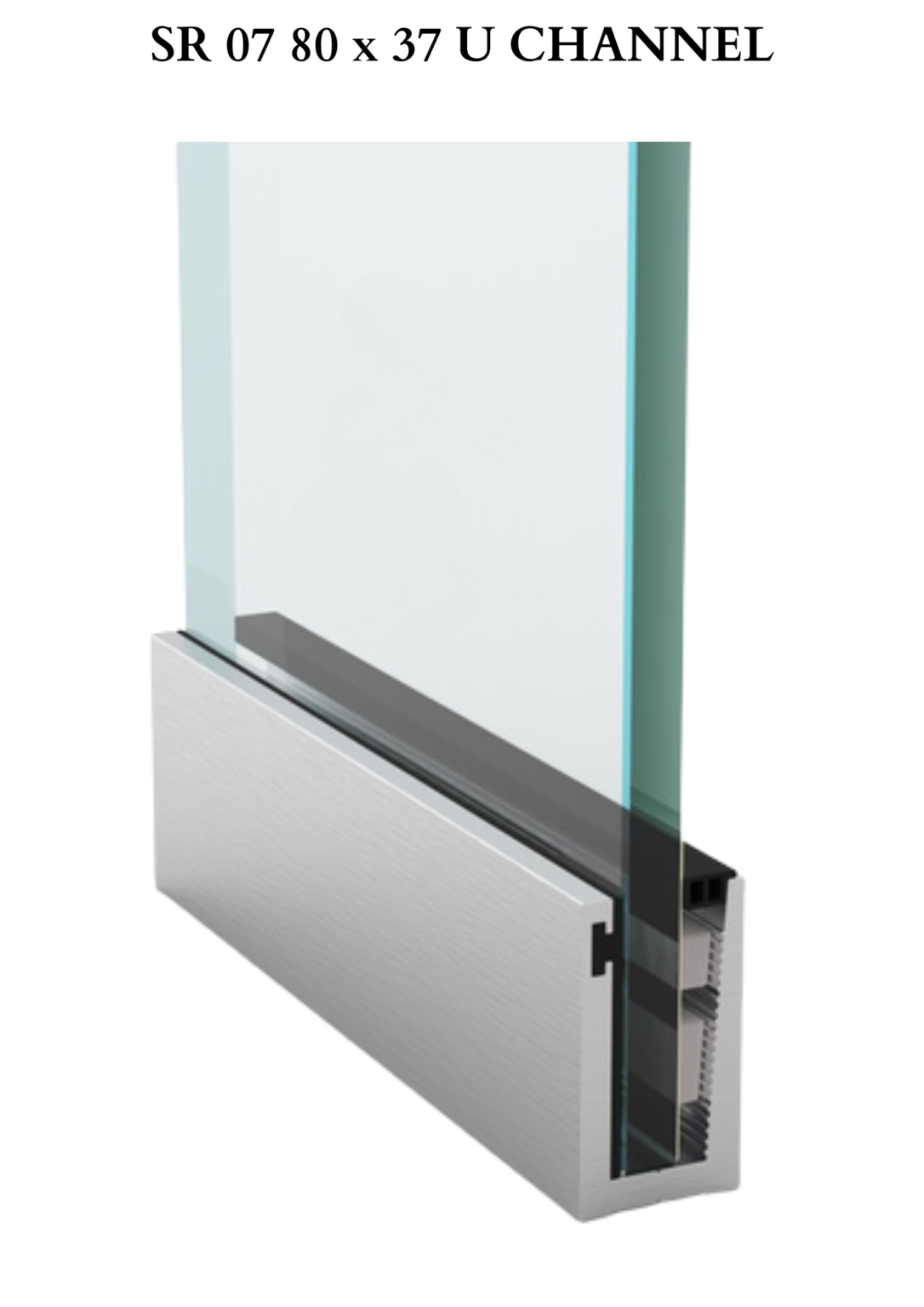 SR 07 80 x 37 U CHANNEL