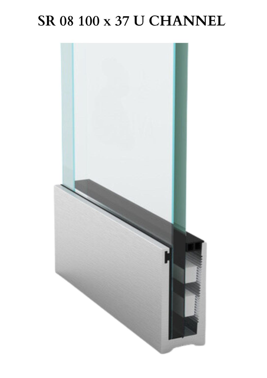 SR 08 100 x 37 U CHANNEL